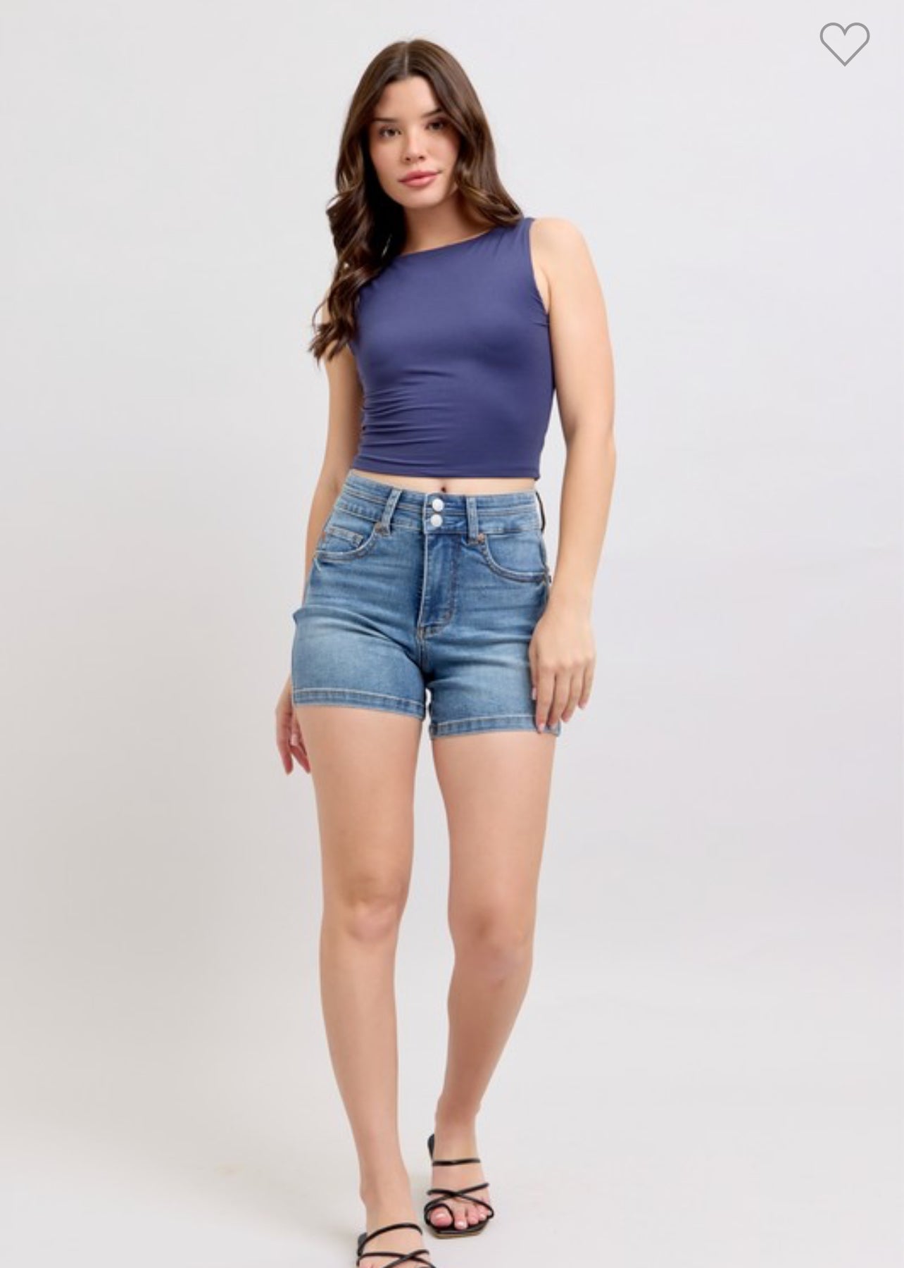 JB Double Waist Shorts