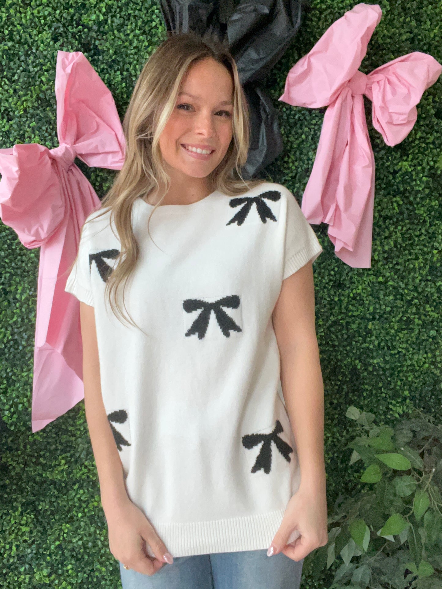 Bow Knit Top