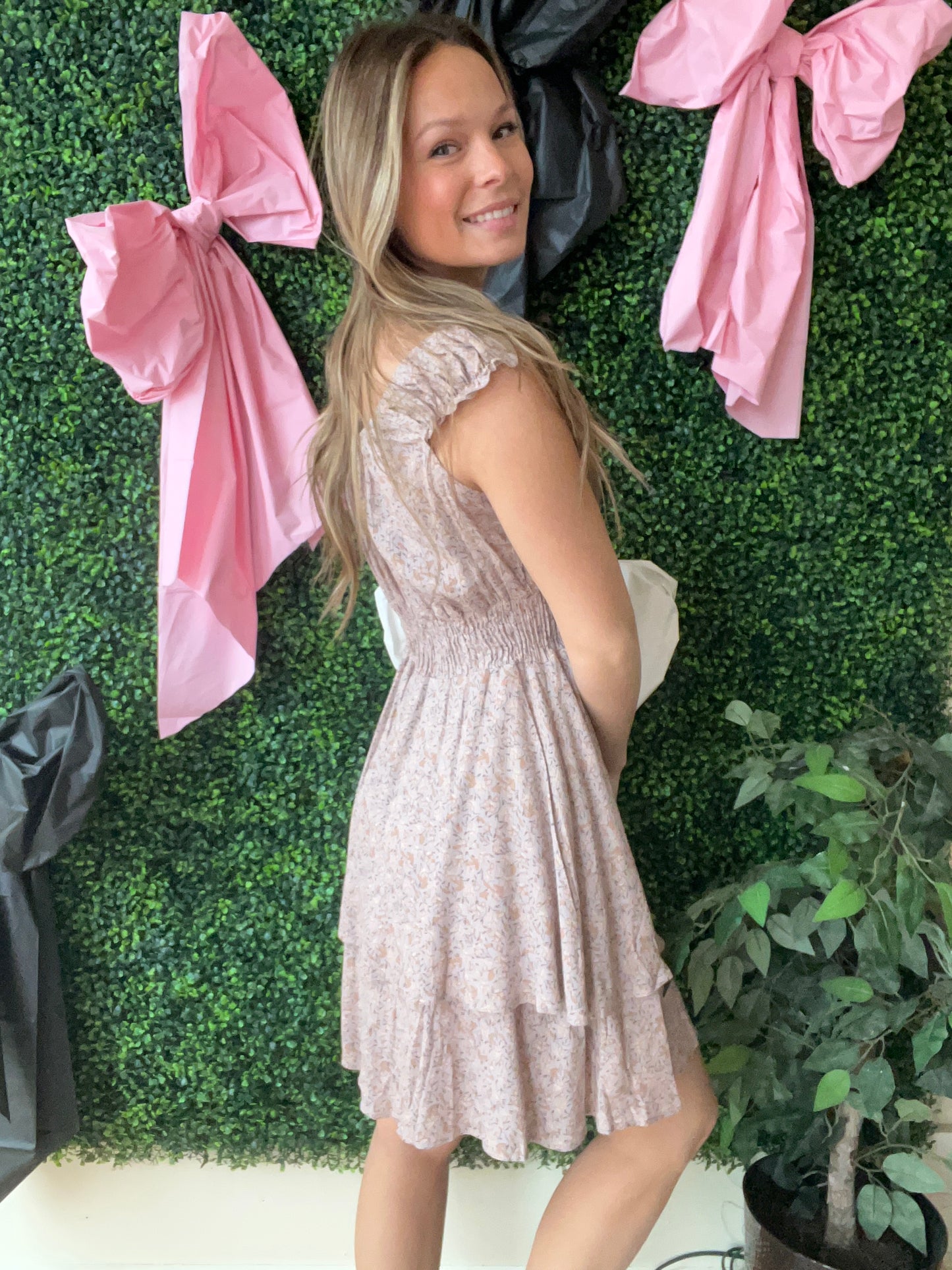 Smock Mini Dress