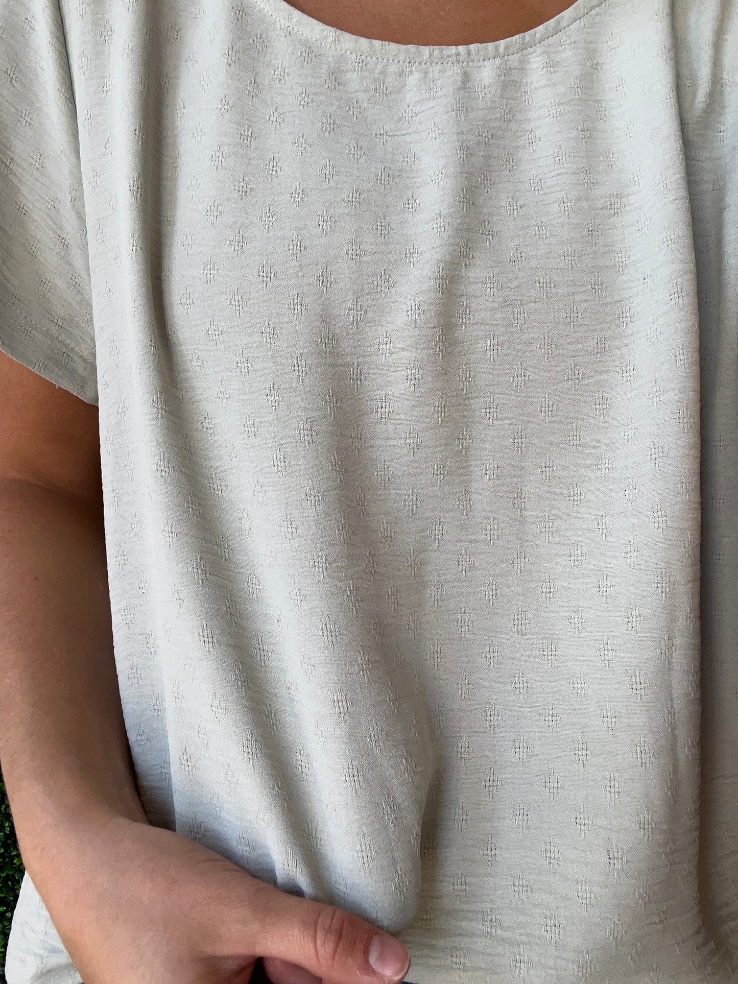 Mint detailed blouse