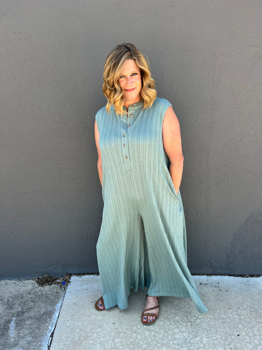 Textured Urban Jumpsuit