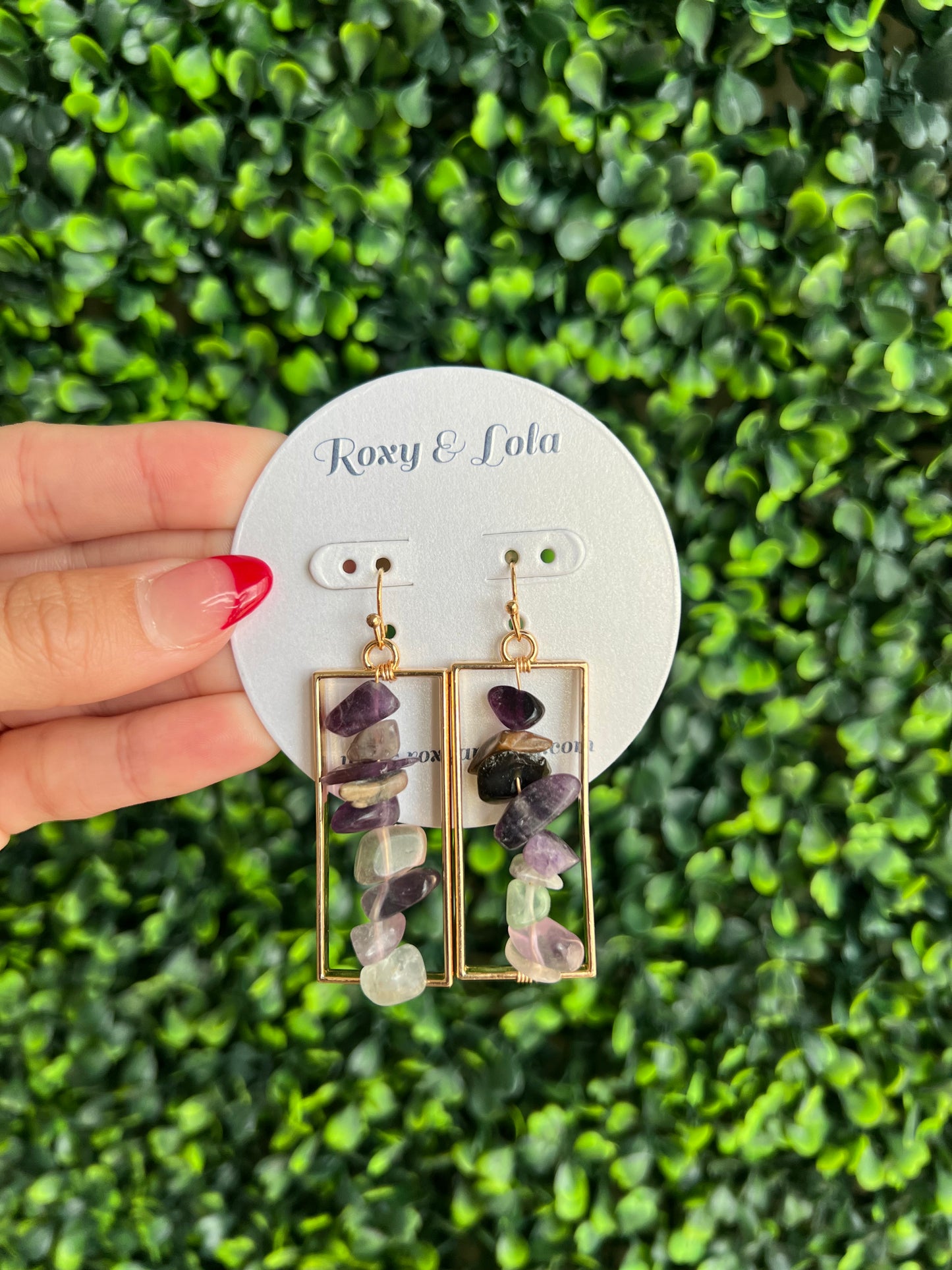 Stone Earrings