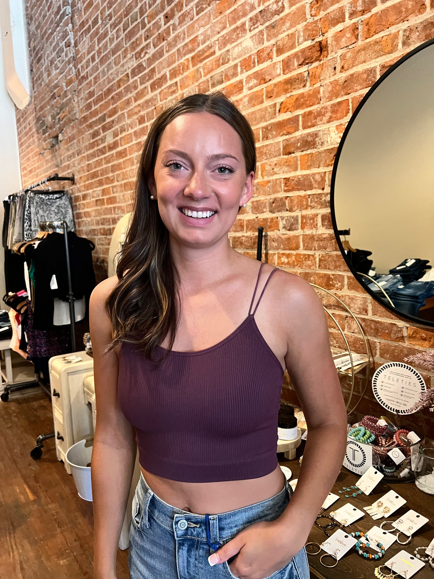 Ribbed seamless brami