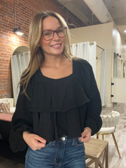 Square Neck Blouse