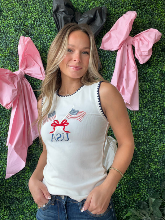 American Flag Tank