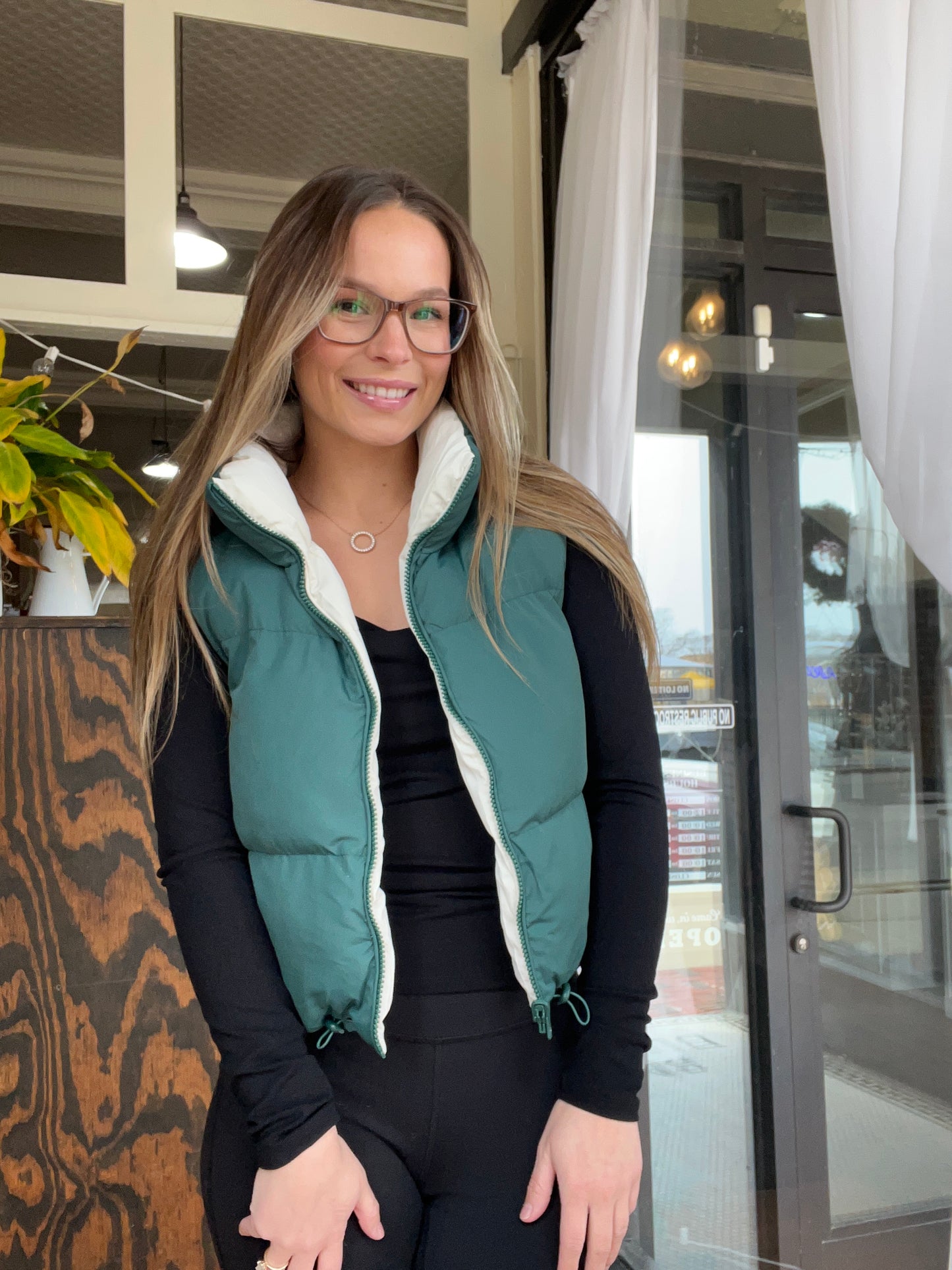 Reversible Cropped Vest