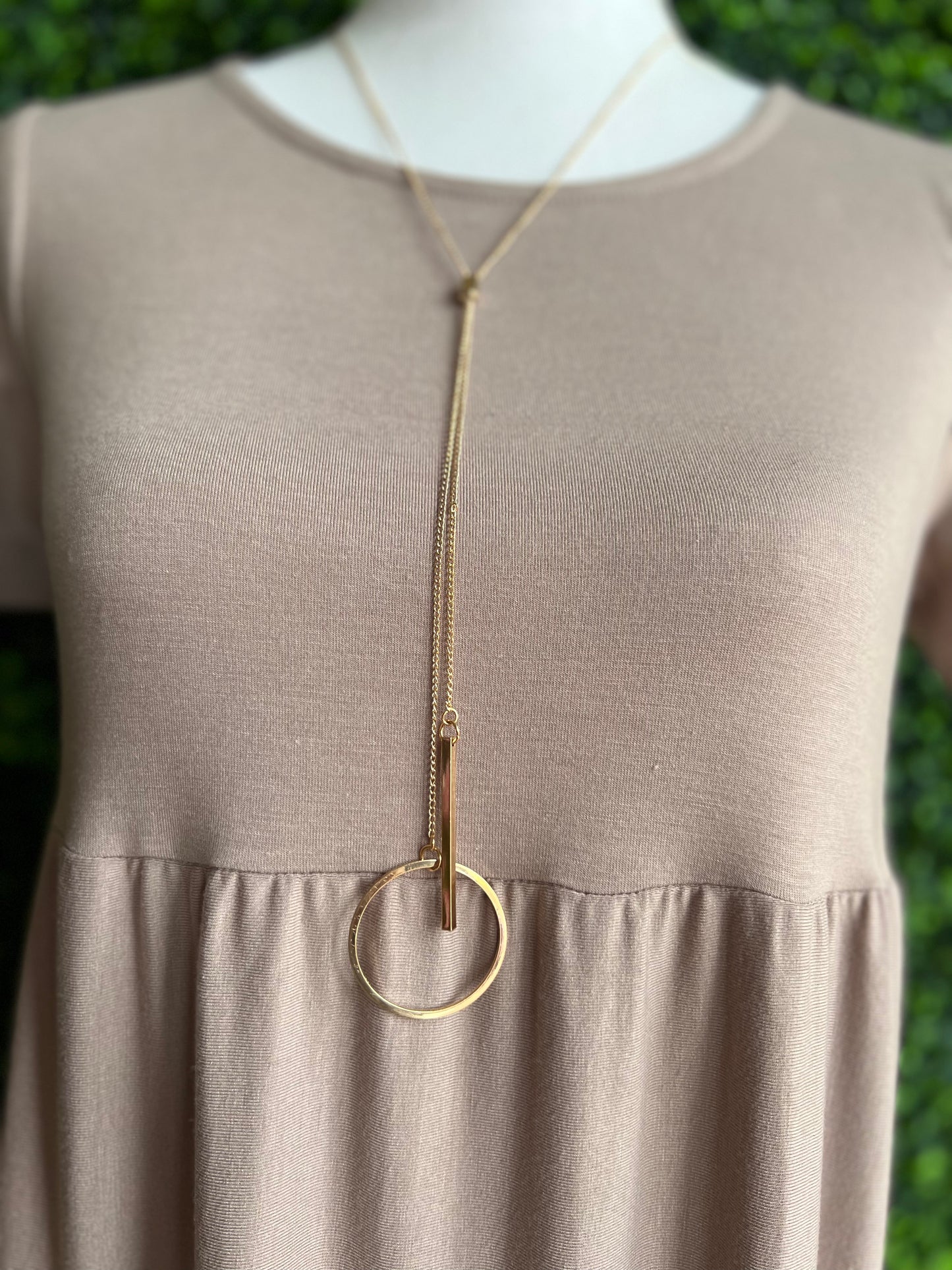 Through the loop necklace
